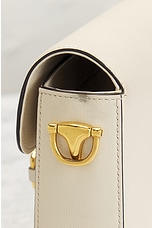 FWRD Renew Gucci Horsebit Calfskin Leather Shoulder Bag in Beige, view 10, click to view large image.