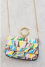 FWRD Renew Fendi Mama FF Vertigo Fish Eye Nano Shoulder Bag in Multi, view 7, click to view large image.