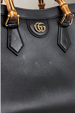 FWRD Renew Gucci Diana Handbag in Black, view 5, click to view large image.