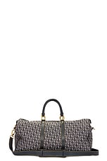 FWRD Renew Dior Monogram Weekend Bag in Grey, view 1, click to view large image.