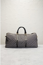 FWRD Renew Dior Monogram Weekend Bag in Grey, view 3, click to view large image.