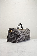 FWRD Renew Dior Monogram Weekend Bag in Grey, view 4, click to view large image.