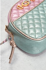 FWRD Renew Gucci Trapuntata Metallic Calfskin Leather Shoulder Bag in Multi, view 6, click to view large image.