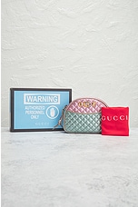 FWRD Renew Gucci Trapuntata Metallic Calfskin Leather Shoulder Bag in Multi, view 9, click to view large image.