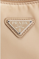 FWRD Renew Prada Nylon Shoulder Bag in Pink, view 6, click to view large image.