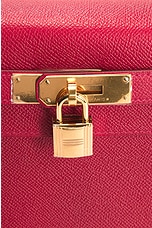 FWRD Renew Hermes Kelly 28 Handbag in Red, view 5, click to view large image.