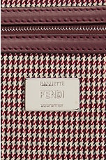 FWRD Renew Fendi Mama Baguette Shoulder Bag in Red, view 5, click to view large image.