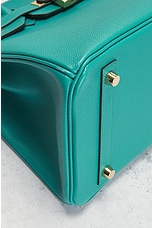 FWRD Renew Hermes Birkin 30 Handbag in Teal, view 7, click to view large image.