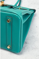 FWRD Renew Hermes Birkin 30 Handbag in Teal, view 8, click to view large image.