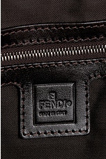 FWRD Renew Fendi Zucca Shoulder Bag in Brown, view 5, click to view large image.