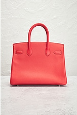 FWRD Renew Hermes Birkin 30 Handbag in Red, view 3, click to view large image.