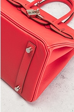 FWRD Renew Hermes Birkin 30 Handbag in Red, view 8, click to view large image.