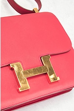 FWRD Renew Hermes Constance 24 Shoulder Bag in Red, view 5, click to view large image.