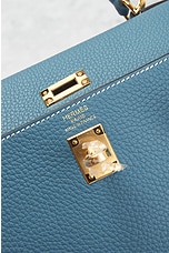 FWRD Renew Hermes Togo B Stamp Kelly 25 Handbag in Blue Jean, view 6, click to view large image.