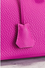 FWRD Renew Hermes Togo C Stamp Birkin 25 Handbag in Magnolia, view 7, click to view large image.