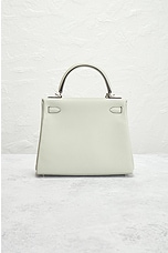 FWRD Renew Hermes Togo Kelly 25 Handbag in Vert Fizz, view 3, click to view large image.