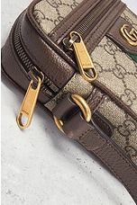 FWRD Renew Gucci GG Supreme Ophidia Shoulder Bag in Beige, view 7, click to view large image.