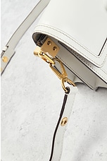 FWRD Renew Louis Vuitton Dauphine Shoulder Bag in White, view 8, click to view large image.