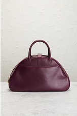 FWRD Renew Dior Double Saddle Bag in Wine, view 3, click to view large image.