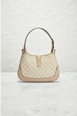 FWRD Renew Gucci Jackie 2 Way Shoulder Bag in Ivory, view 3, click to view large image.