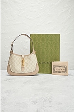 FWRD Renew Gucci Jackie 2 Way Shoulder Bag in Ivory, view 9, click to view large image.