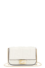 FWRD Renew Fendi Chain Flap Shoulder Bag in White, view 1, click to view large image.