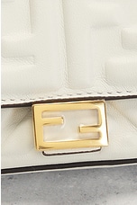 FWRD Renew Fendi Chain Flap Shoulder Bag in White, view 5, click to view large image.