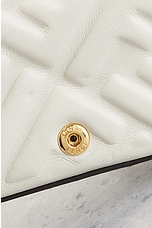 FWRD Renew Fendi Chain Flap Shoulder Bag in White, view 7, click to view large image.