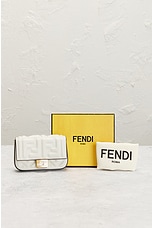 FWRD Renew Fendi Chain Flap Shoulder Bag in White, view 9, click to view large image.