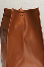 FWRD Renew Fendi Sunshine Tote Bag in Brown, view 8, click to view large image.