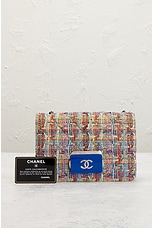 FWRD Renew Chanel Tweed Chain Shoulder Bag in Multi, view 10, click to view large image.