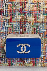 FWRD Renew Chanel Tweed Chain Shoulder Bag in Multi, view 5, click to view large image.