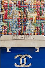 FWRD Renew Chanel Tweed Chain Shoulder Bag in Multi, view 7, click to view large image.