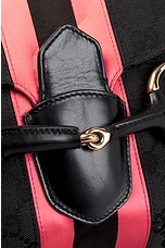 FWRD Renew Gucci Horsebit Shoulder Bag in Black, view 6, click to view large image.