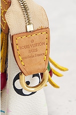 FWRD Renew Louis Vuitton X Murakami Monogram Fringe Bucket Bag in Multi, view 6, click to view large image.