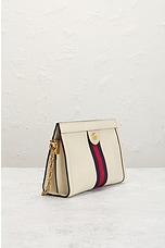 FWRD Renew Gucci Ophidia Chain Shoulder Bag in White, view 4, click to view large image.