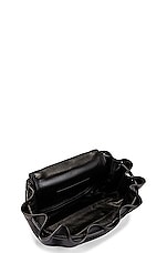 FWRD Renew Bottega Veneta Medium Beak Bag in Black & Gold, view 5, click to view large image.
