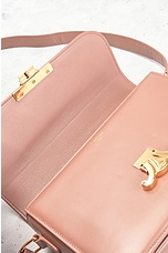 FWRD Renew Celine Triomphe Classique Shoulder Bag in Pink, view 8, click to view large image.