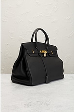FWRD Renew Hermes Birkin 35 Togo Handbag in Black, view 4, click to view large image.