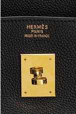 FWRD Renew Hermes Birkin 35 Togo Handbag in Black, view 5, click to view large image.