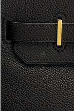 FWRD Renew Hermes Birkin 35 Togo Handbag in Black, view 6, click to view large image.