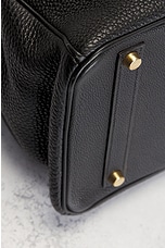 FWRD Renew Hermes Birkin 35 Togo Handbag in Black, view 8, click to view large image.