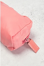 FWRD Renew Prada Nylon Pouch in Pink, view 6, click to view large image.