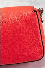 FWRD Renew Fendi Selleria Mama Baguette Shoulder Bag in Red, view 7, click to view large image.