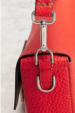 FWRD Renew Fendi Selleria Mama Baguette Shoulder Bag in Red, view 8, click to view large image.