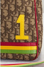 FWRD Renew Dior Rasta Shoulder Bag in Brown, view 6, click to view large image.