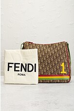 FWRD Renew Dior Rasta Shoulder Bag in Brown, view 8, click to view large image.