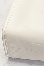 FWRD Renew Prada Calfskin Tote Bag in White, view 7, click to view large image.