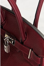 FWRD Renew Hermes Taurillon Birkin 30 Handbag in Rouge, view 8, click to view large image.