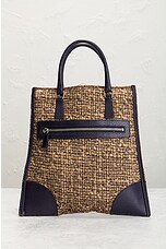 FWRD Renew Prada Handbag in Brown, view 3, click to view large image.
